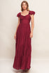 summer-milk-deep-red-woven-maxi-dress Flying Tomato - Sophia's StyleDRESSES-1